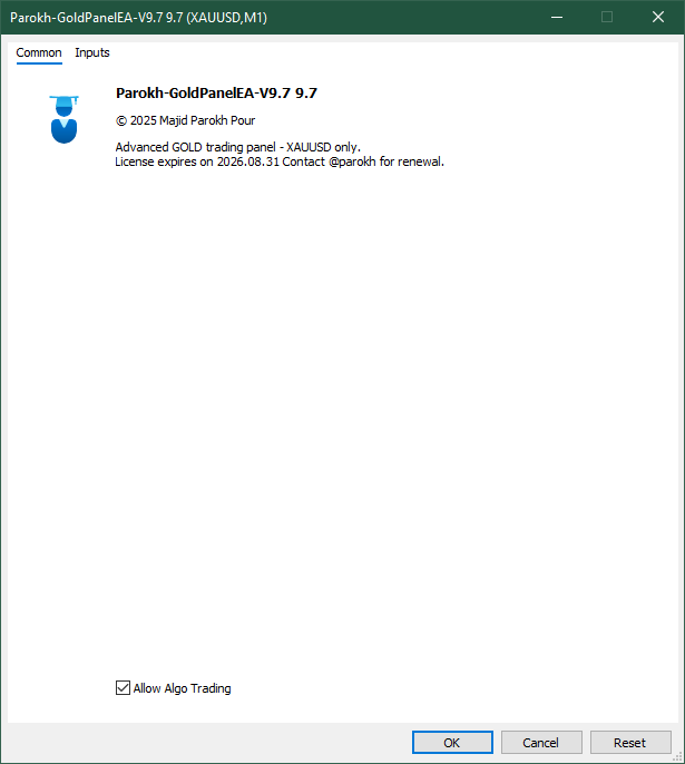 PAROKH GOLD EA 4